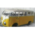 12 Oz. Antique Model 2 Tone Volkswagen Bus /Yellow/White/ (12.75"x5"x5.75")